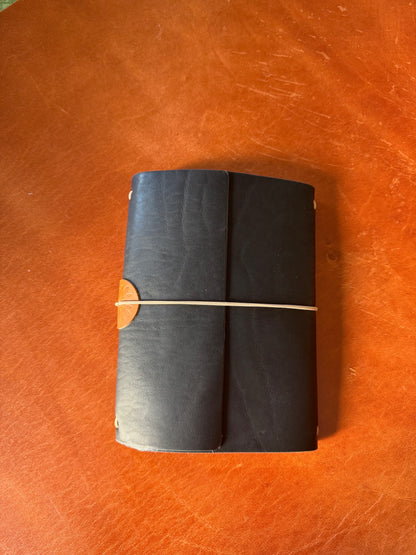 the LAB: A6 symmetrical band kuiki journal cover