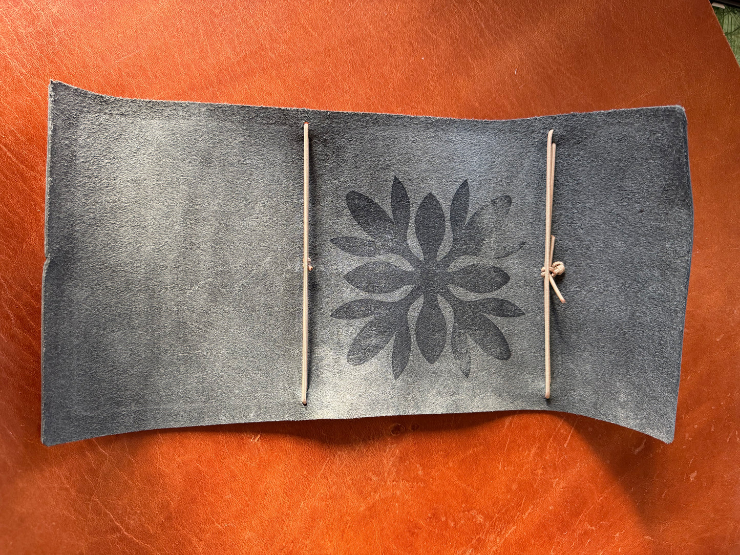 the LAB: A6 symmetrical band kuiki journal cover